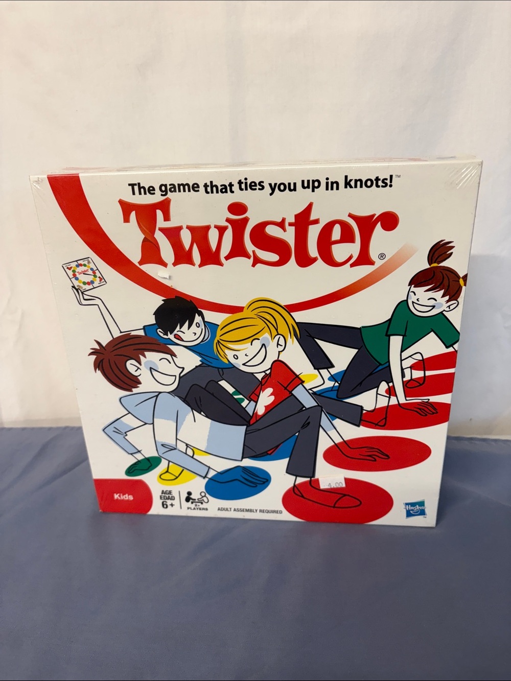 Twister Kids Party Game - Classic Red, Blue, Yellow, Green